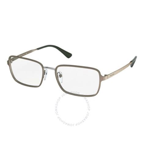 prada pr 57xv|Prada Rectangular Men's Eyeglasses PR 57XV VIX1O156.